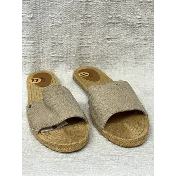 UGG | Shoes | Ugg Womens Tan Slip On Sandals Size 1 55966  display picture 1